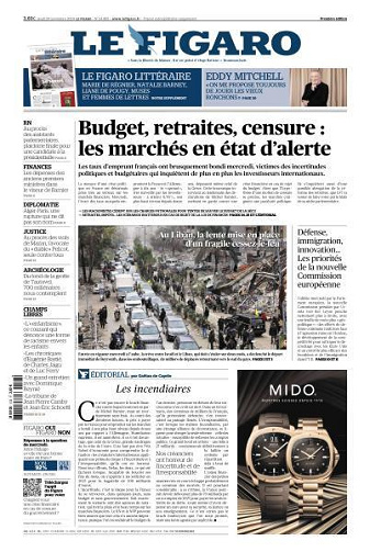 Le Figaro du Jeudi 28 Novembre 2024