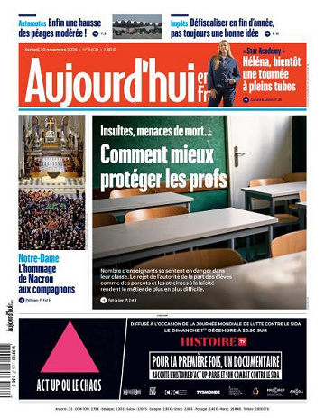 Aujourd’hui en France - 30 Novembre 2024
