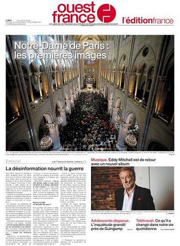 Ouest-France Édition France - 30 Novembre - 1er Décembre 2024