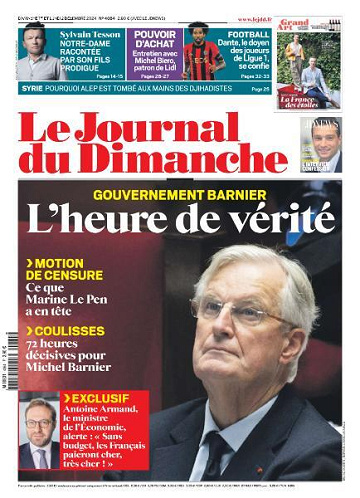 Le Journal du Dimanche - 1er Décembre 2024