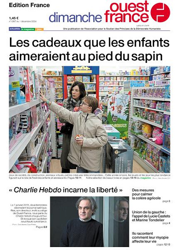Ouest-France Édition France - 1er Décembre 2024