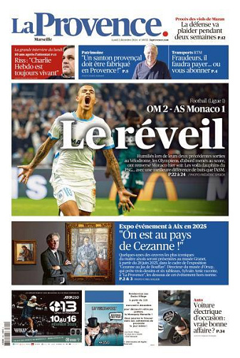La Provence - 2 Décembre 2024