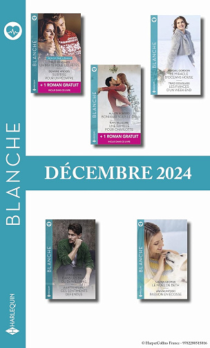 Pack Harlequin Blanche N°1756 à N°1760 - Décembre 2024 (Collectif)