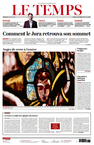 Le Temps - 3 Décembre 2024