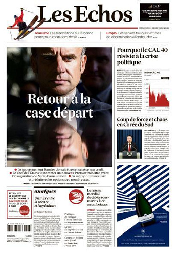 Les Echos - 4 Décembre 2024