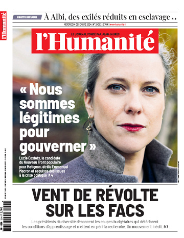 L’Humanite - 4 Décembre 2024