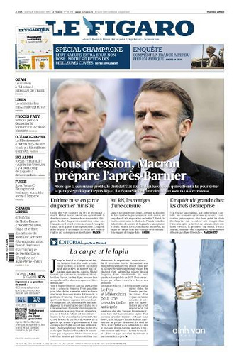 Le Figaro du Mercredi 4 Décembre 2024