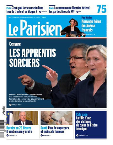 Le Parisien - 4 Décembre 2024