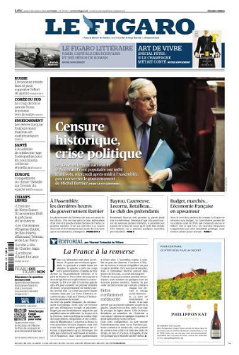 Le Figaro du Jeudi 5 Décembre 2024