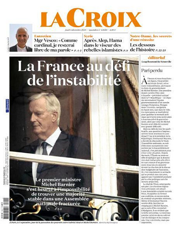 La Croix - 5 Décembre 2024