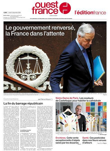 Ouest-France Édition France - 5 Décembre 2024