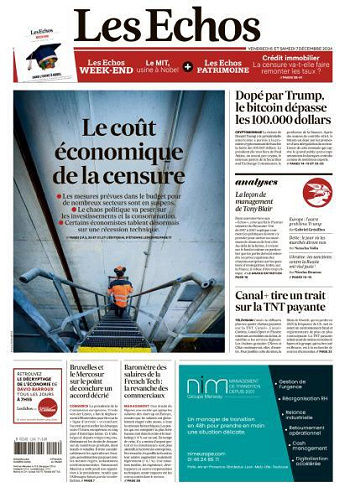 Les Echos - 6-7 Décembre 2024