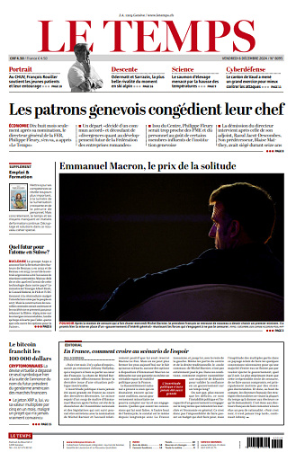 Le Temps - 6 Décembre 2024