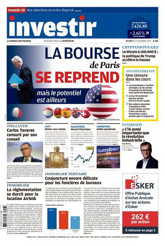 Investir - 7  Décembre 2024