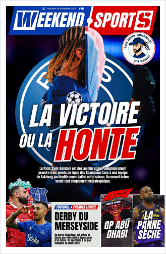 Week-end Sports N.141 Du Vendredi 6 Décembre 2024
