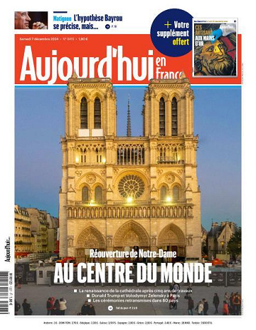 Aujourd’hui en France - 7 Décembre 2024