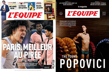 Pack L’Equipe + L’Equipe Magazine - 7 Décembre 2024