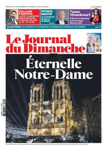 Le Journal du Dimanche - 8 Décembre 2024