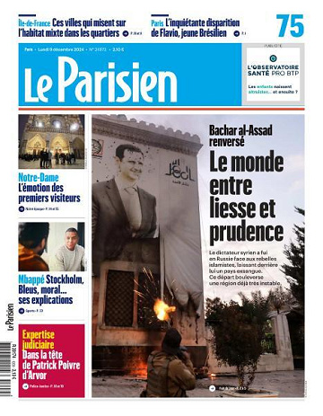 Le Parisien - 9 Décembre 2024