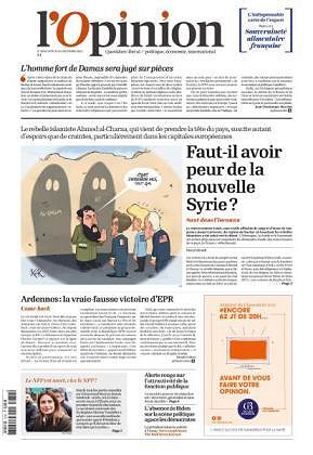 L’Opinion - 10 Décembre 2024