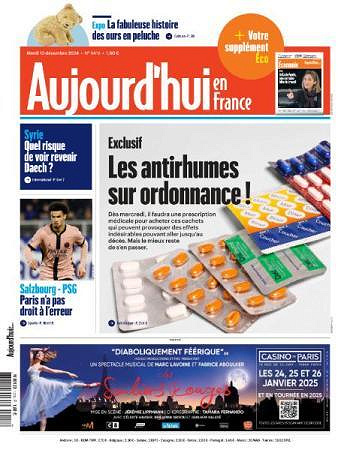 Aujourd’hui en France - 10 Décembre 2024