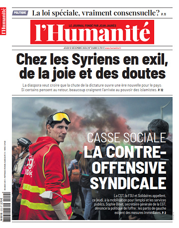 L’Humanite - 12 Décembre 2024