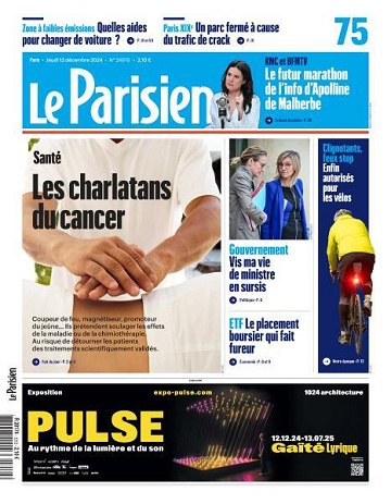 Le Parisien - 12 Décembre 2024