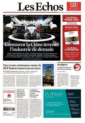 Les Echos - 13-14 Décembre 2024