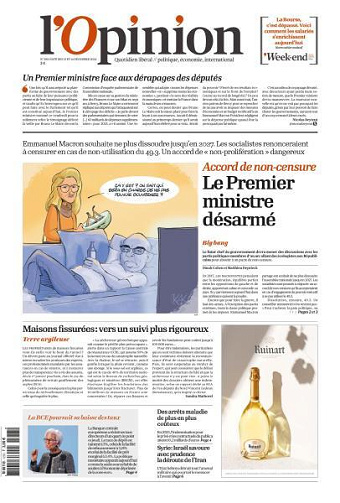 L’Opinion - 13-14 Décembre 2024