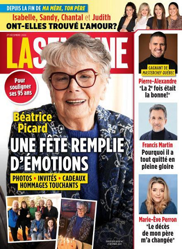La Semaine - 27 Décembre 2024