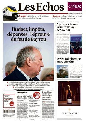 Les Echos - 16 Décembre 2024