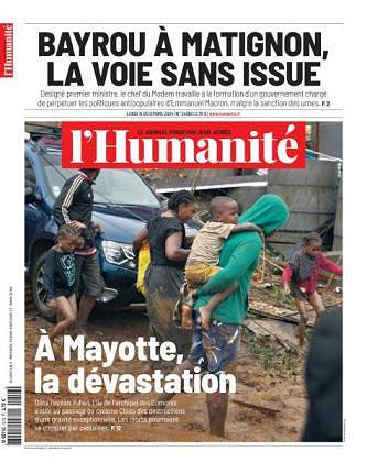 L’Humanite - 16 Décembre 2024