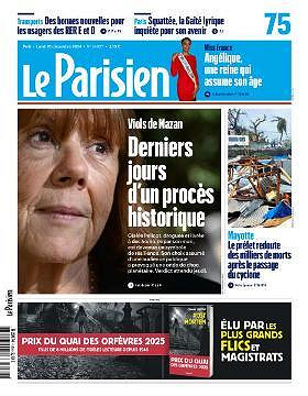 Le Parisien - 16 Décembre 2024