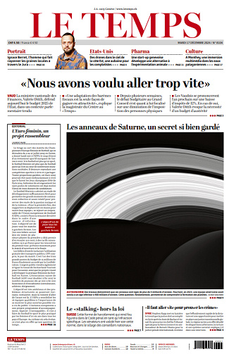 Le Temps - 17 Décembre 2024