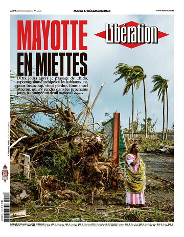 Libération du Mardi 17 Décembre 2024