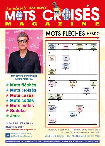 Mots Croisés Magazine - 12 Décembre 2024