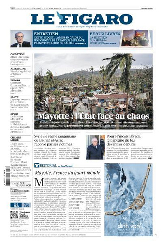 Le Figaro du Mardi 17 Décembre 2024