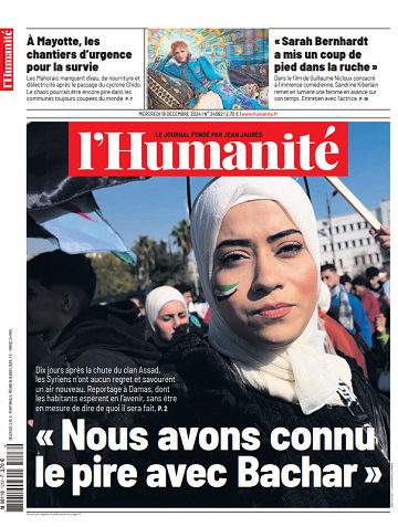 L’Humanite - 18 Décembre 2024