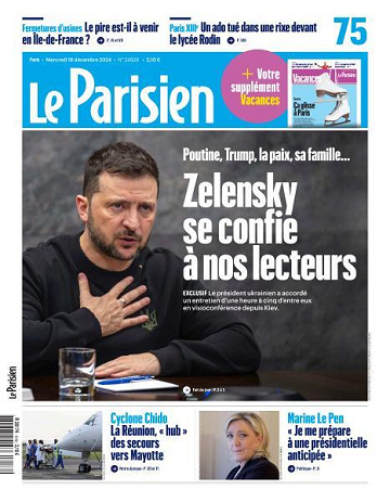 Le Parisien - 18 Décembre 2024