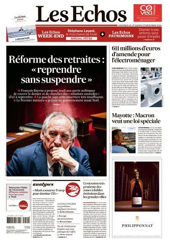 Les Echos - 20 Décembre 2024
