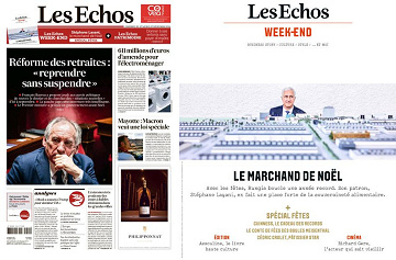 Pack Les Echos + Les Echos Week-end - 20-21 Décembre 2024