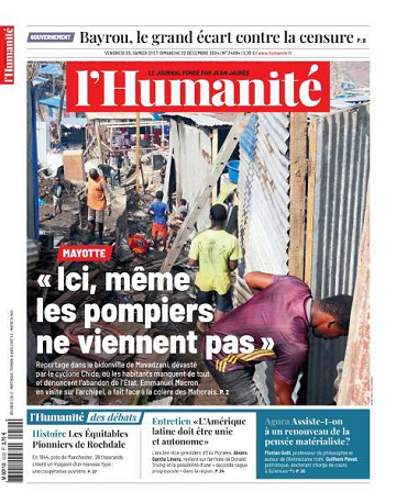 L’Humanite - 20-22 Décembre 2024