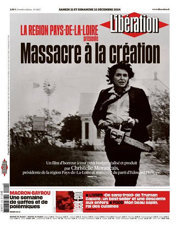 Libération du Samedi 21 et Dimanche 22 Décembre 2024
