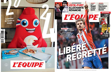 Pack L’Equipe + L’Equipe Magazine - 21 Décembre 2024