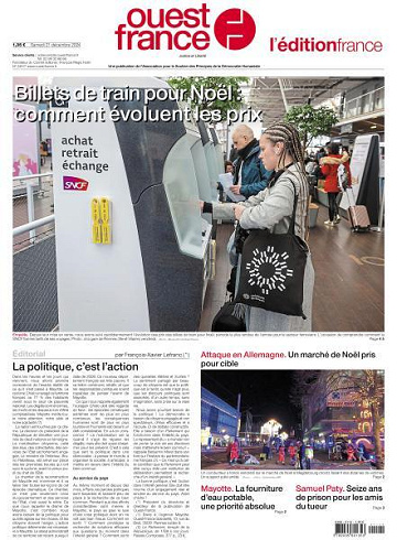 Ouest-France Édition France - 21 Décembre 2024