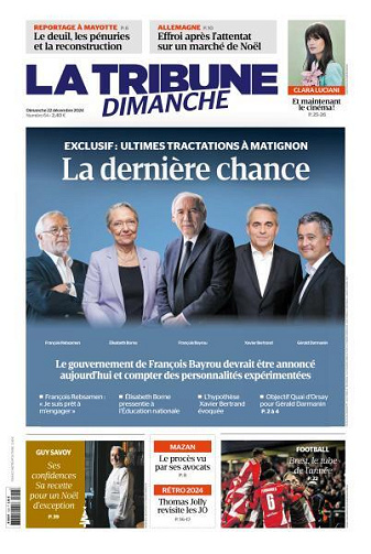 La Tribune - 22 Décembre 2024
