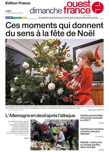 Ouest-France Édition France - 22 Décembre 2024