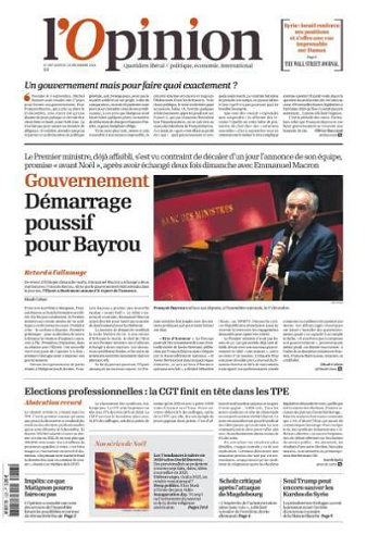 L’Opinion - 23 Décembre 2024