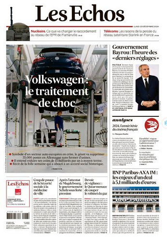 Les Echos - 23 Décembre 2024
