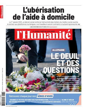 L’Humanite - 23 Décembre 2024